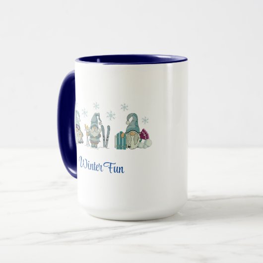 Winter-Tasse Tasse (Vorderseite Links)