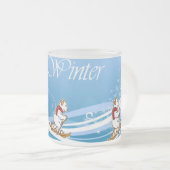 Winter-Tassen Mattglastasse (VorderseiteRechts)