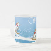 Winter-Tassen Mattglastasse (Vorderseite Links)
