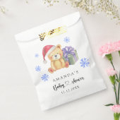 Winter Teddy Bär Babydusche Geschenktütchen (Versiegelt)
