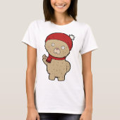 Winter Teddy Bär T - Shirt (Vorderseite)