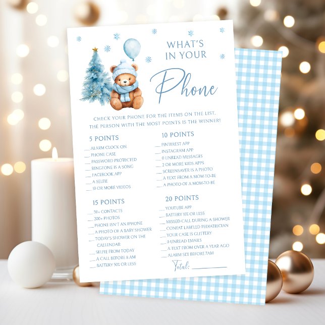 Winter Teddy Bear Baby Was steckt in deinem Handys (Von Creator hochgeladen)