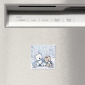 Winter Terriers Magnet (In Situ (Geschirrspüler))