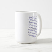 Winter-Thema Kaffeetasse (VorderseiteRechts)