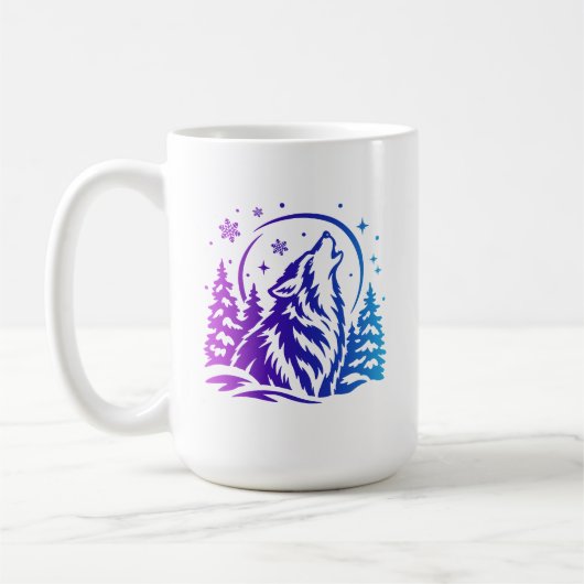 Winter-Thema Kaffeetasse (Links)