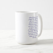 Winter-Thema Kaffeetasse (VorderseiteRechts)