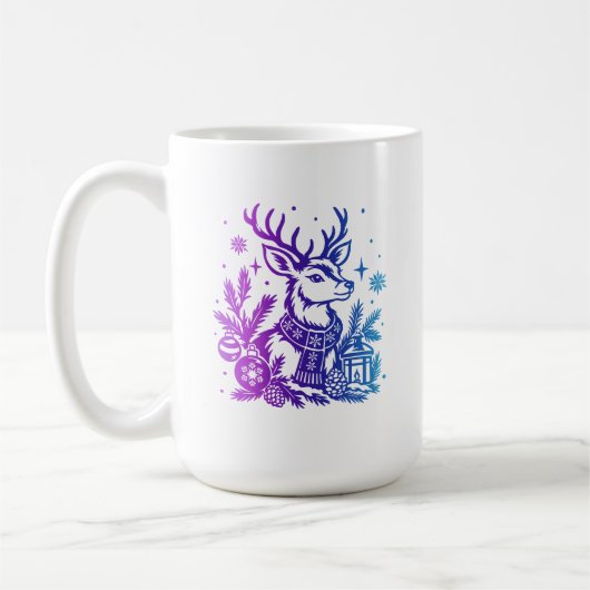 Winter-Thema Kaffeetasse (Links)