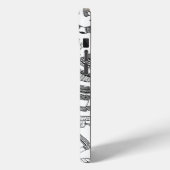 Winter Thema Kontur iPhone / iPad Gehäuse Case-Mate iPhone Hülle (Rückseite / Links)