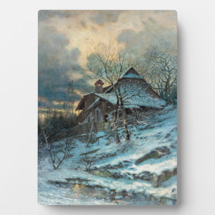 Winter-Thema von Angyal Vojtech Fotoplatte