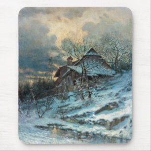 Winter-Thema von Angyal Vojtech Mousepad
