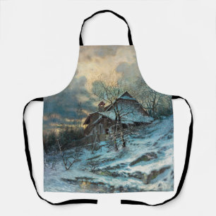Winter-Thema von Angyal Vojtech Schürze