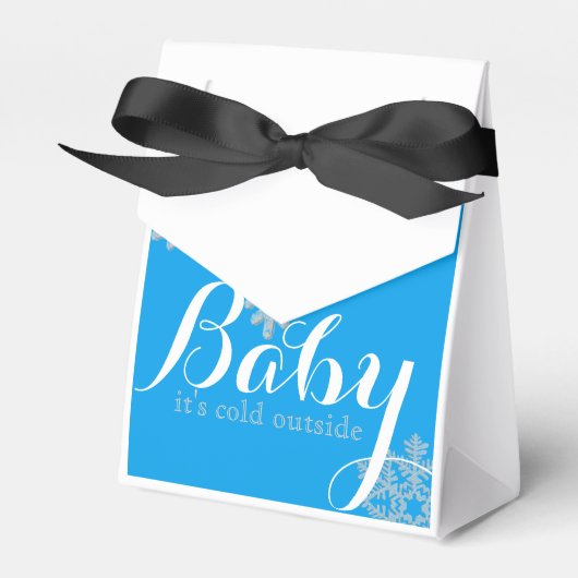 Winter Theme Dusche Gefallen Geschenkschachtel (Vorderseite)