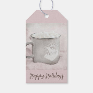 Winter Theme Holiday Geschenketiketten Geschenkanhänger