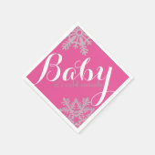Winter Theme Napkins Serviette (Ecke)