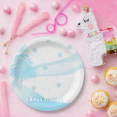 Winter Theme Paper Plate Pappteller (Party)