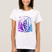 Winter-Themen T-Shirt (Vorderseite)