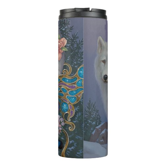 Winter Thermosbecher (Rückseite)