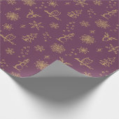 Winter Things Geschenkpapier - Beet + Fawn (Ecke)