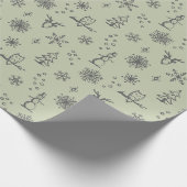 Winter Things Geschenkpapier - Tee + Schiefer (Ecke)