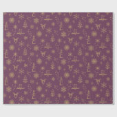 Winter Things Wrapping Paper - Rüben + Fawn Geschenkpapier (Flach)