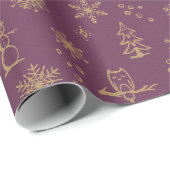Winter Things Wrapping Paper - Rüben + Fawn Geschenkpapier (Rolleneckpunkt)