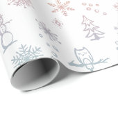 Winter Things Wrapping Paper - Snow Rainbow Sorbet Geschenkpapier (Rolleneckpunkt)