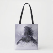 Winter Thunder Tote Bag Tasche (Vorderseite)