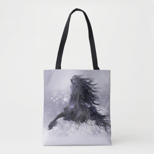 Winter Thunder Tote Bag Tasche (Vorderseite)