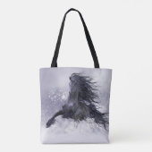 Winter Thunder Tote Bag Tasche (Rückseite)
