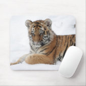 Winter Tiger Mousepad (Mit Mouse)