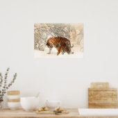 Winter Tigers Poster (Küche)