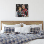 Winter Time Custom Foto Wrapped Canvas Leinwanddruck (Insitu (Schlafzimmer))