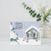 Winter Times are Beautiful Postkarte (Stehend Vorderseite)