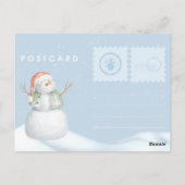 Winter Times are Beautiful Postkarte (Rückseite)