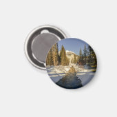 Winter-Touch am Louise-See Magnet (Vorderseite/Rückseite)