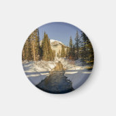 Winter-Touch am Louise-See Magnet (Vorne)