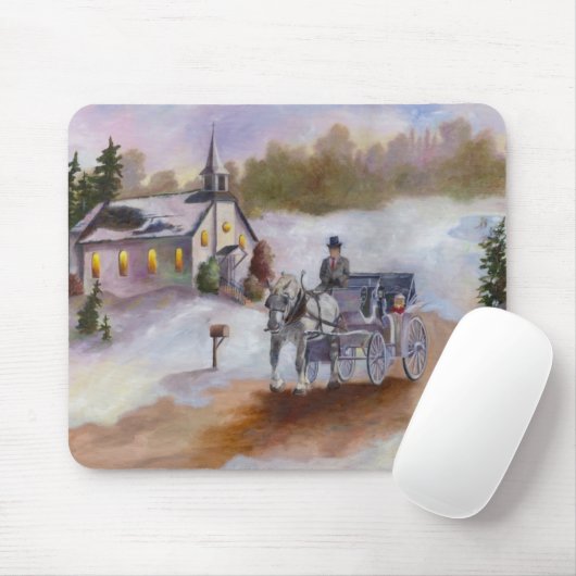 Winter Traummousepad Mousepad (Mit Mouse)