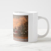 Winter träumt 20 Unze-Kaffee-Tasse Jumbo-Tasse (Rechts)