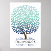 Winter Tree -250 Signature Guest Book Alternative Poster (Vorne)