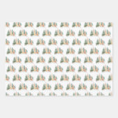 Winter Tree background Geschenkpapier Set (Vorderseite)