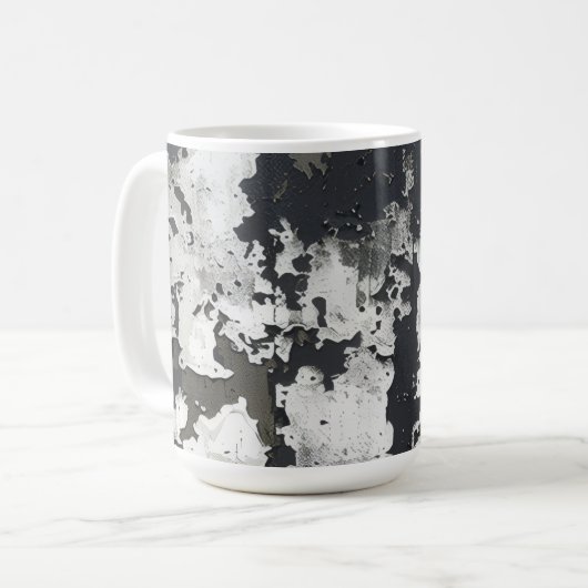 Winter Tree Camo Kaffeetasse (Vorderseite Links)