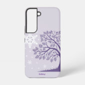 Winter Tree Melody Galaxy Case Samsung Galaxy Hülle (Rückseite)