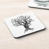 Winter Tree Untersetzer (Linke Seite)