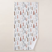 Winter Trees Bath Handtücher (Badehandtuch)