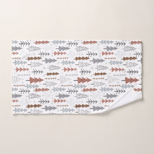 Winter Trees Bath Handtücher Set (Handtuch)