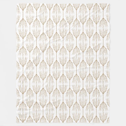 Winter Trees Fleece Blanket (3 Größen) (Vorderseite)