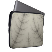 Winter Trees Fraktal Laptopschutzhülle (Vorne Rechts)