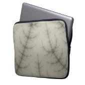 Winter Trees Fraktal Laptopschutzhülle (Vorderseite Links)