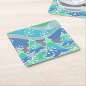 Winter Trees Untersetzer Platz (angewinkelt)