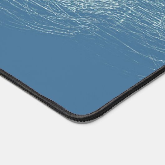 Winter Treescape Schneeerlebnis Abstrakte Art Desk Schreibtischunterlage (Ecke)